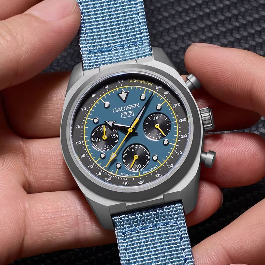 CADISEN Titanium TI-7 MULTISYN - Titanium Sport Watch recension och pris