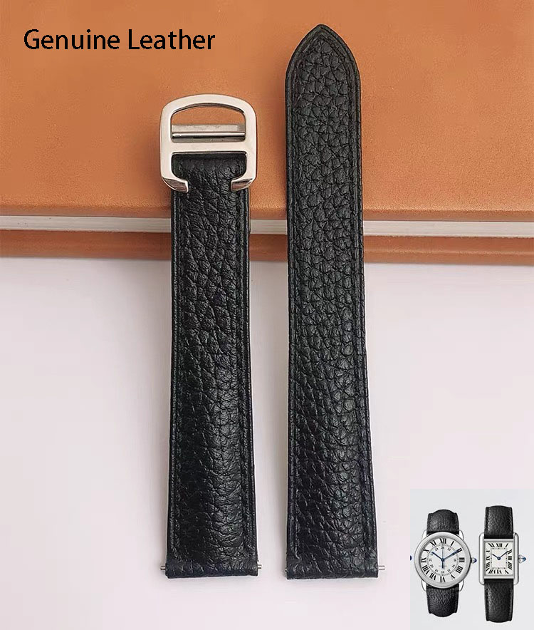 Genuine Leather Watch Strap Su - Luxury Watch Cartier recension och pris