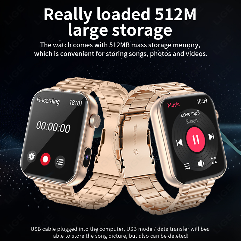 New Smart Watch with Camera Ta - Luxury Watch Photo recension och pris