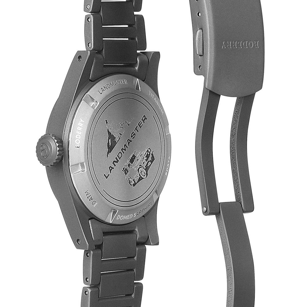 Boderry LANDMASTER Field Titan - Titanium Sport Watch recension och pris