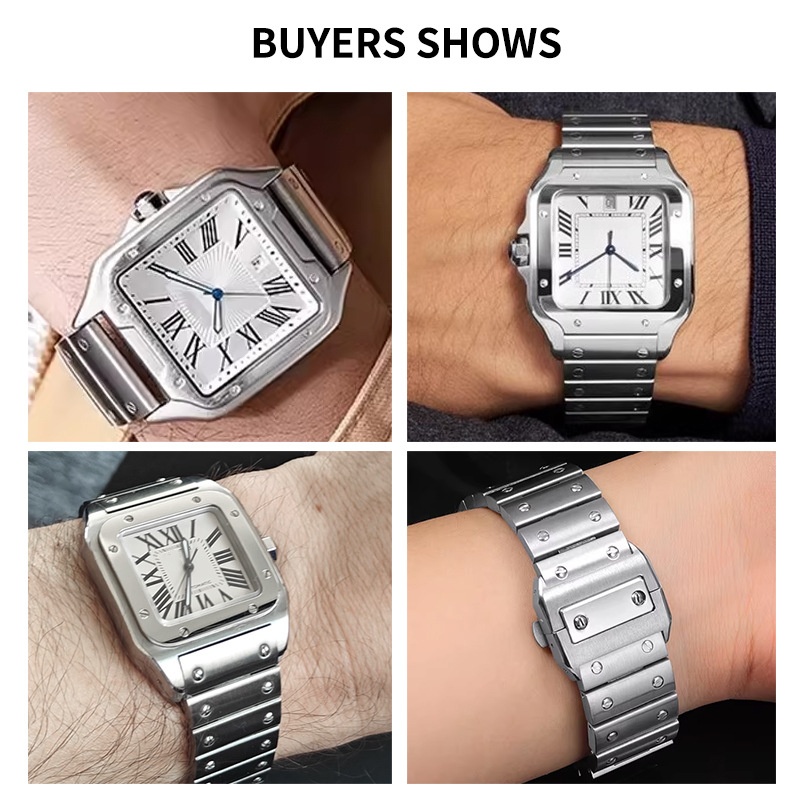 23mm High-Quality Stainless St - Luxury Watch Cartier recension och pris