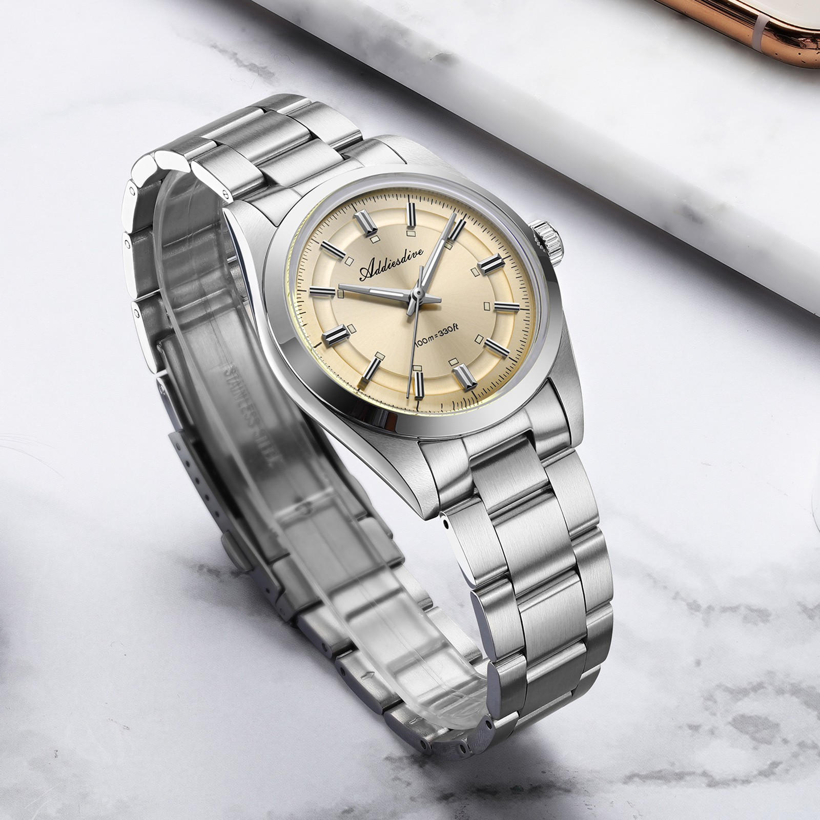 ADDIESDIVE Super Luminous Japa - Ladies Luxury Watch recension och pris