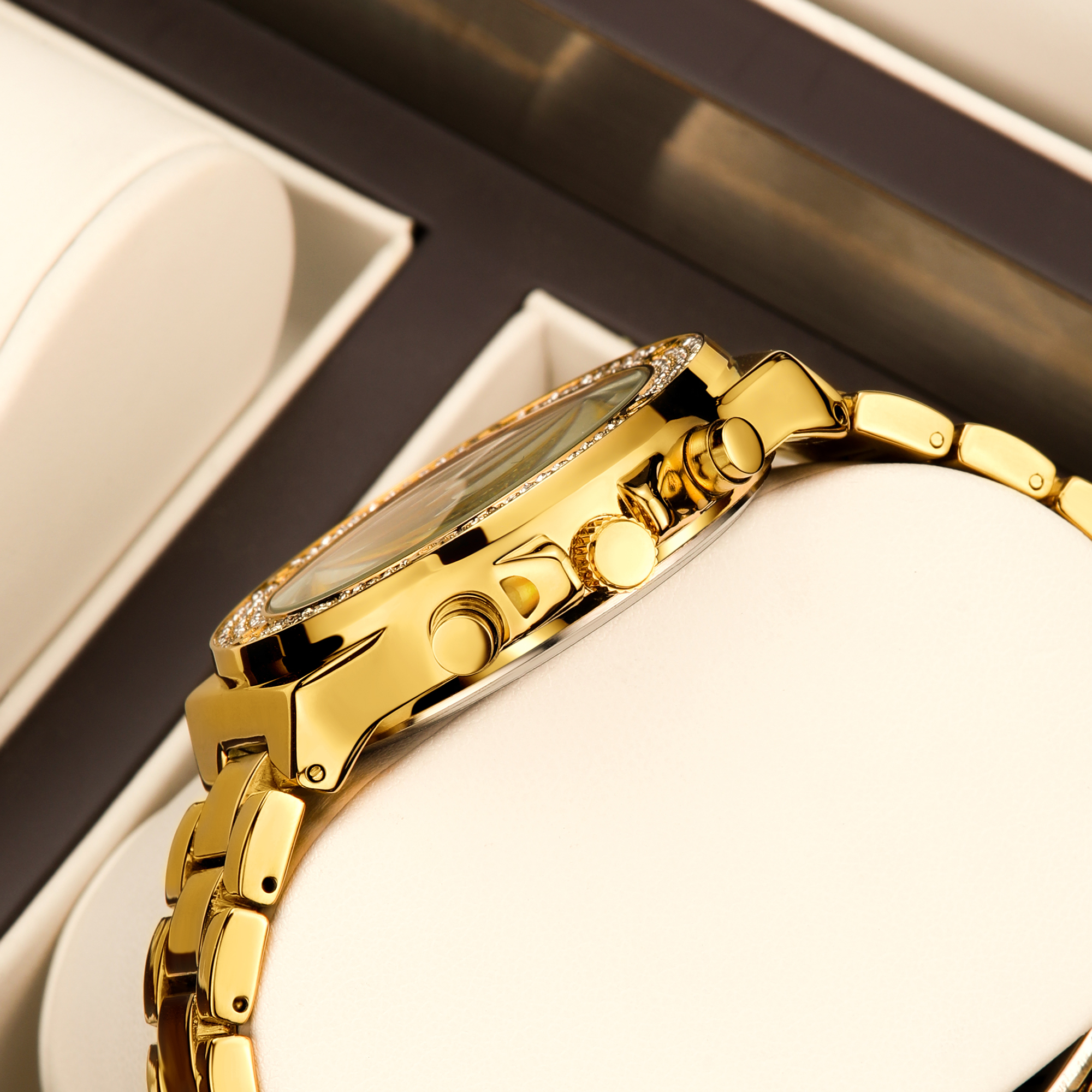 YaLaLuSi  Luxury Silver  Wrist - Luxury Watch Gold And Black recension och pris