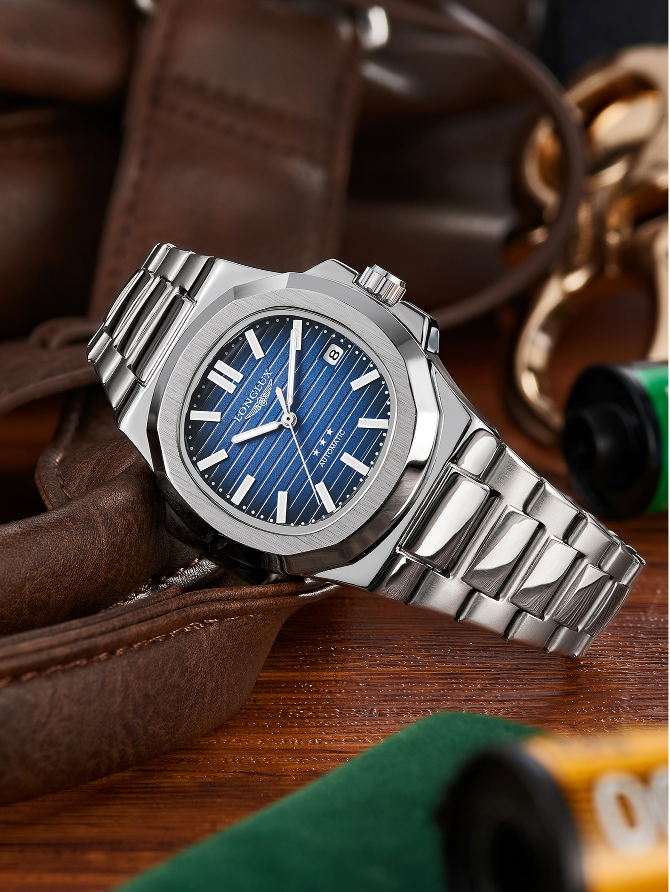 Men automatic watch business d - Luxury Watch Cartier recension och pris