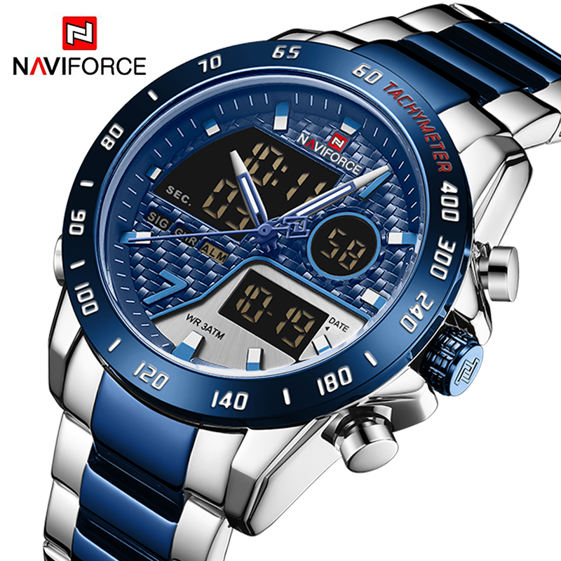 NAVIFORCE Digital Watches for  - Field Watch Military recension och pris