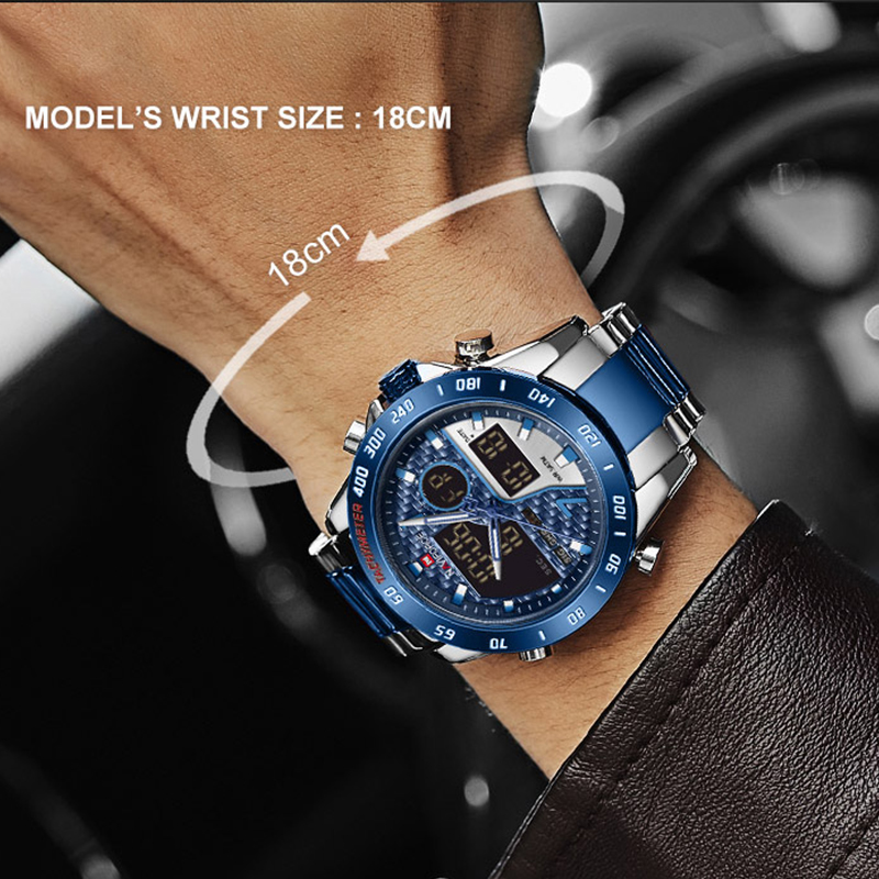 NAVIFORCE Digital Watches for  - Field Watch Military recension och pris