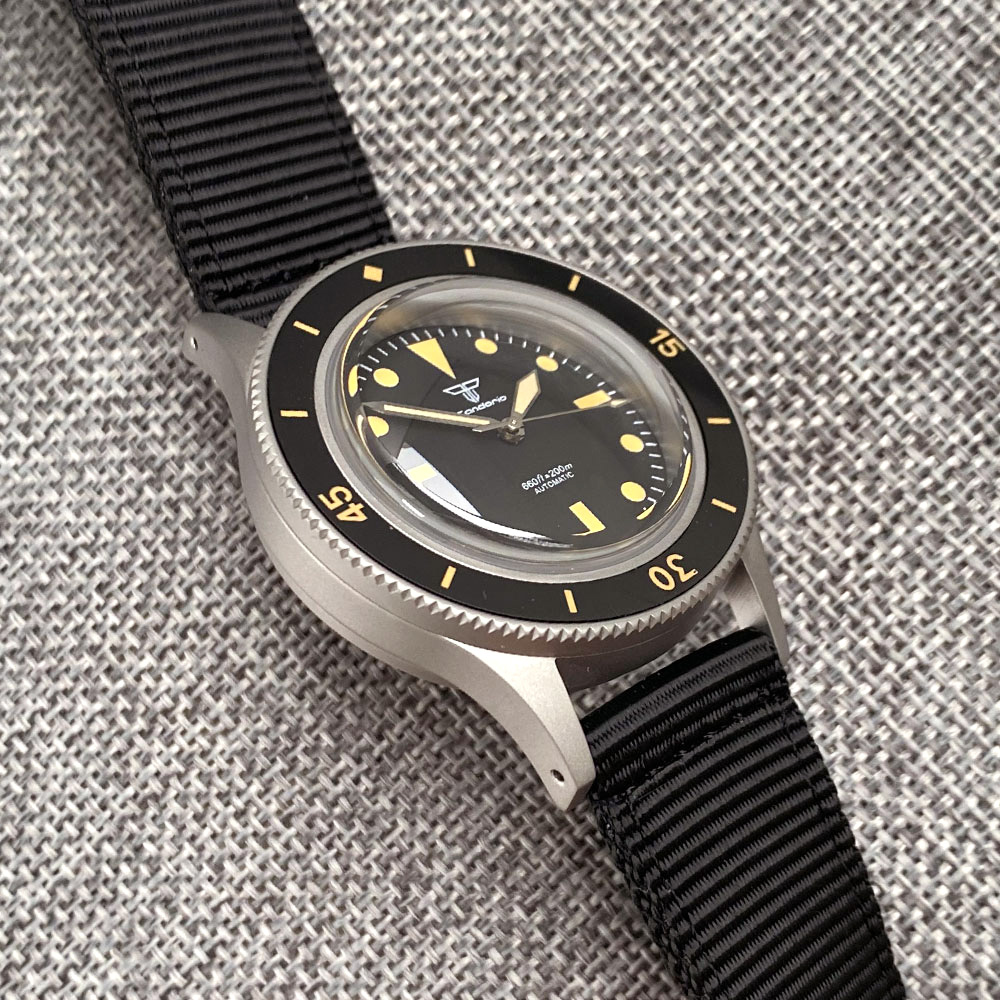 Tandorio 40mm Titanium Automat - Titanium Sport Watch recension och pris