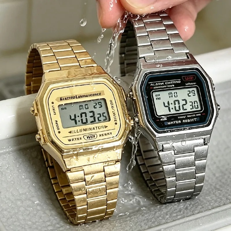 Luxury F91W Steel Band Watches - Luxury Watch Life recension och pris