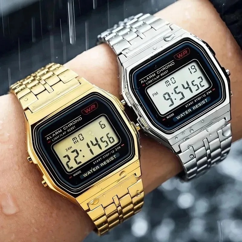 Luxury F91W Steel Band Watches - Luxury Watch Life recension och pris