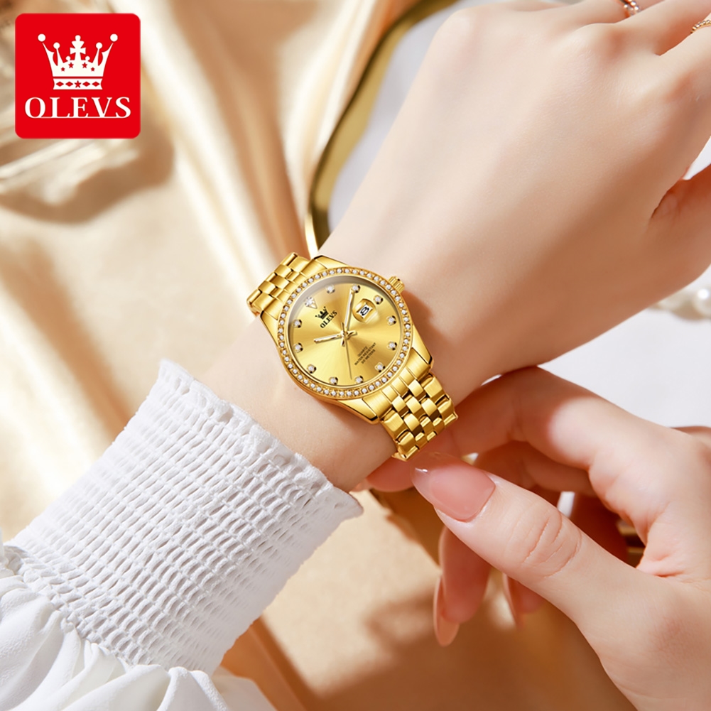 OLEVS 3629 Luxury Top Brand Qu - Luxury Watch Brand For Women recension och pris