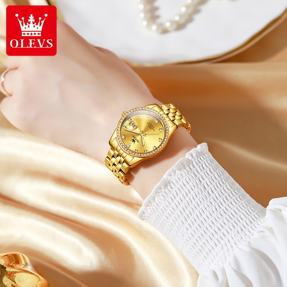 OLEVS 3629 Luxury Top Brand Qu - Luxury Watch Brand For Women recension och pris