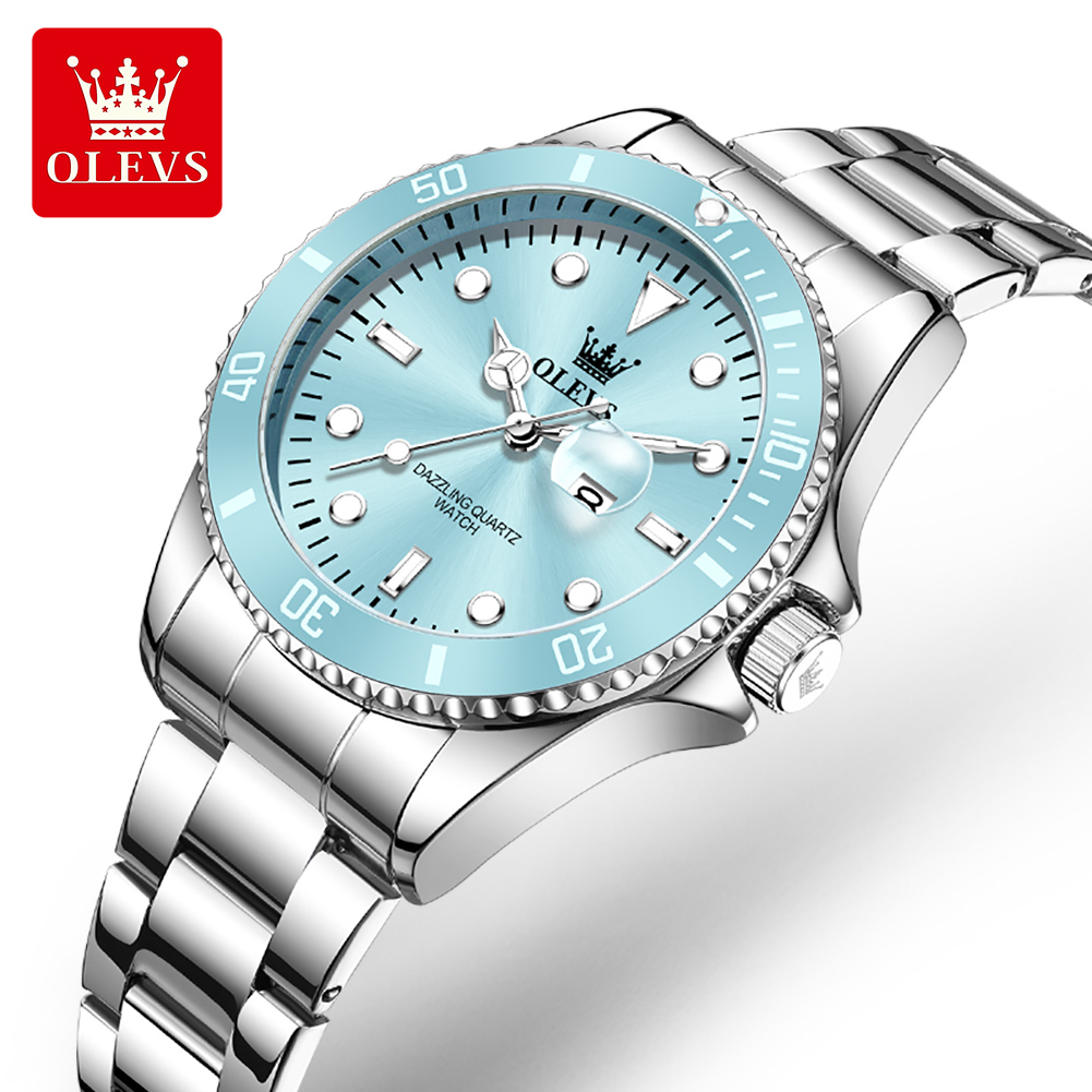 OLEVS Luxury Stainless Steel W - Lux Watch recension och pris