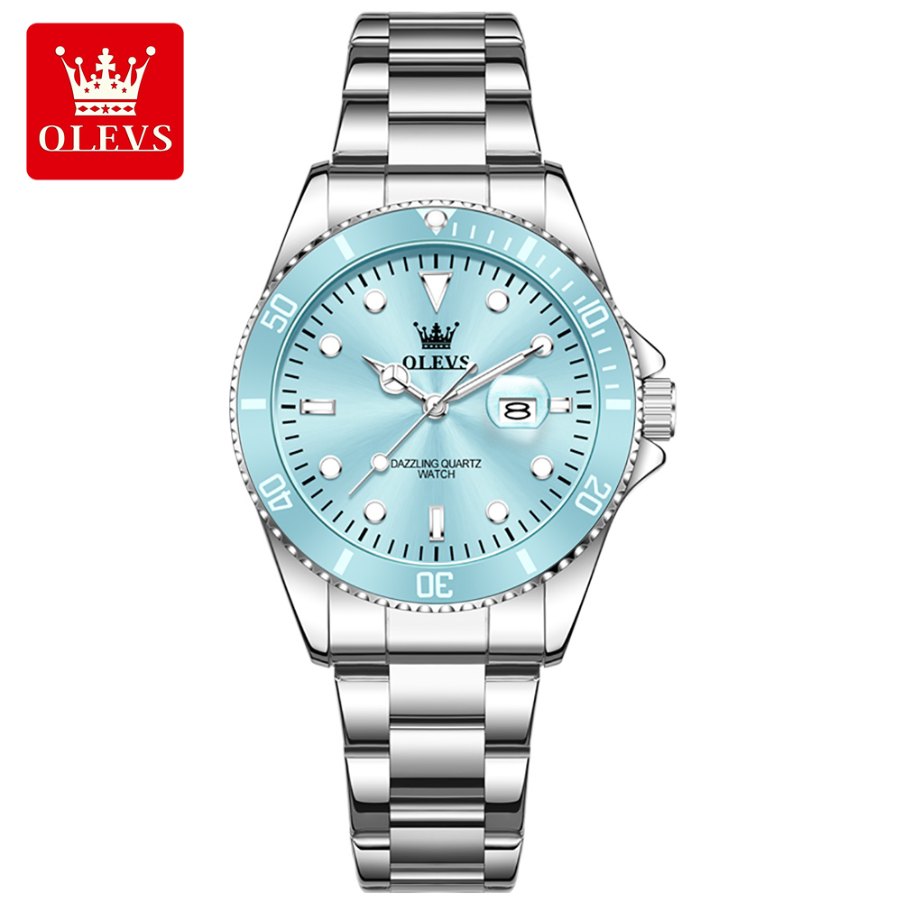 OLEVS Luxury Stainless Steel W - Lux Watch recension och pris