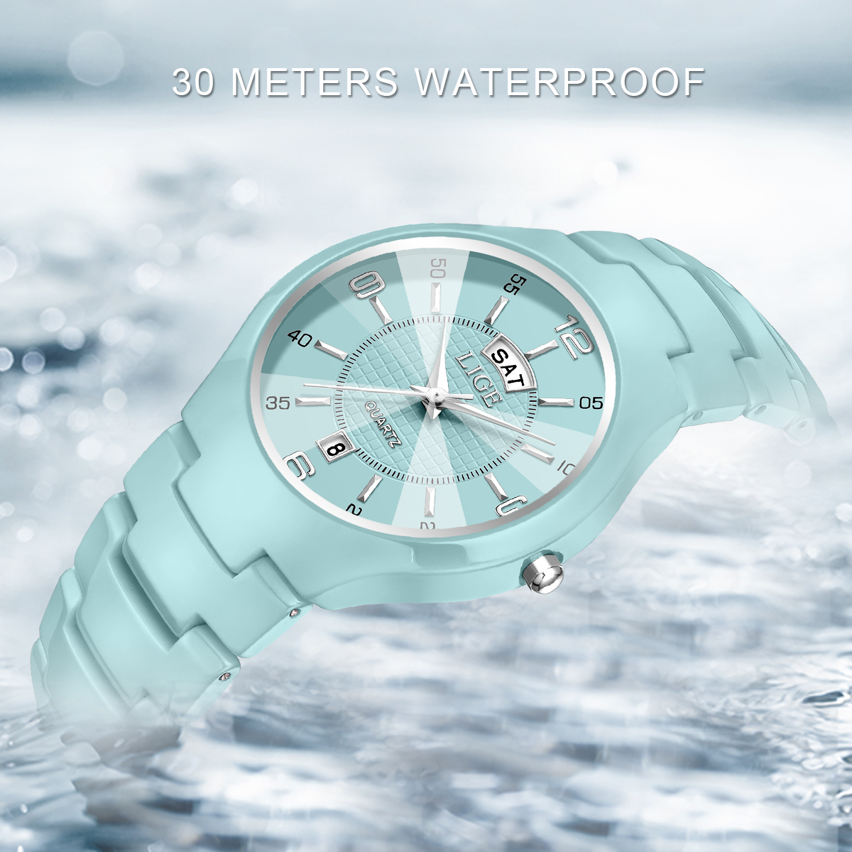 LIGE Luxury Elegant Quartz Wom - Ladies Luxury Watch recension och pris