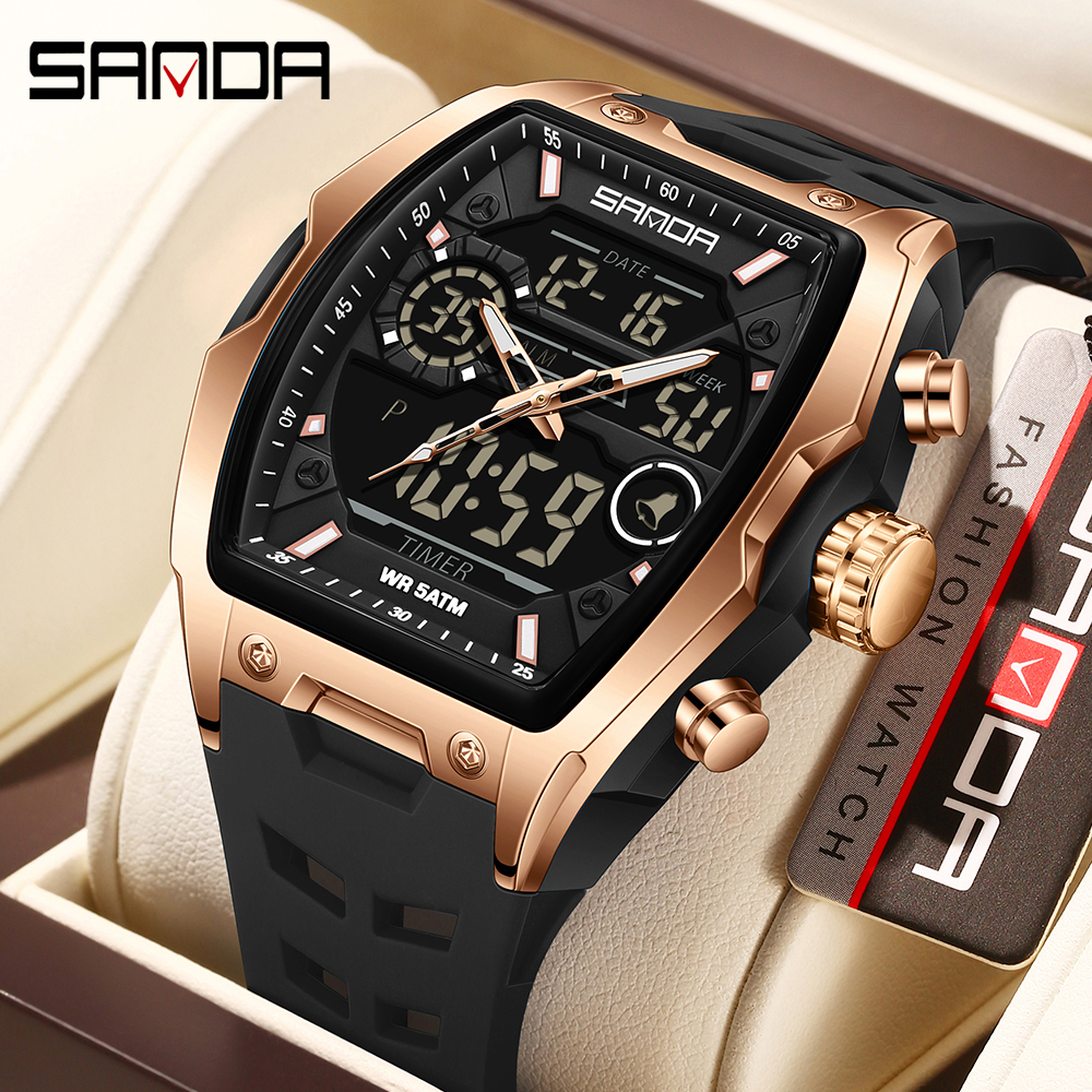 Sanda 6235 Top Brand Men Elect - Minute Repeater Watch recension och pris