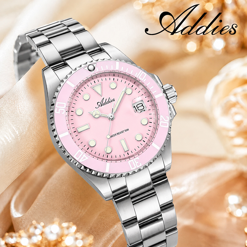 ADDIES 36mm 50m Waterproof Wom - Lux Watch recension och pris