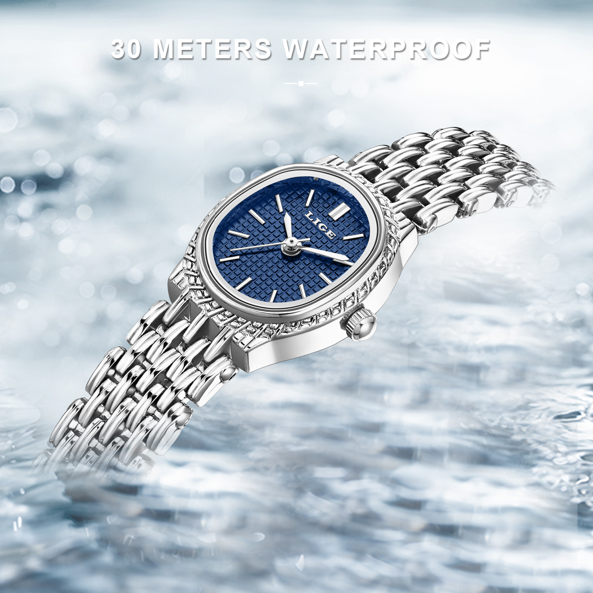 LIGE Fashion Luxury Quartz Wom - Ladies Luxury Watch recension och pris