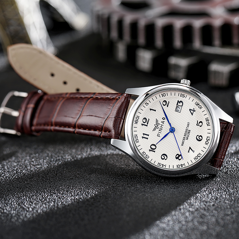 Casual Fashion Leather Strap M - Field Watch Military recension och pris