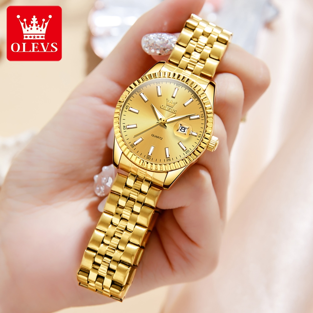 OLEVS 5593 Quartz Women's Watc - Luxury Watch Brand For Women recension och pris