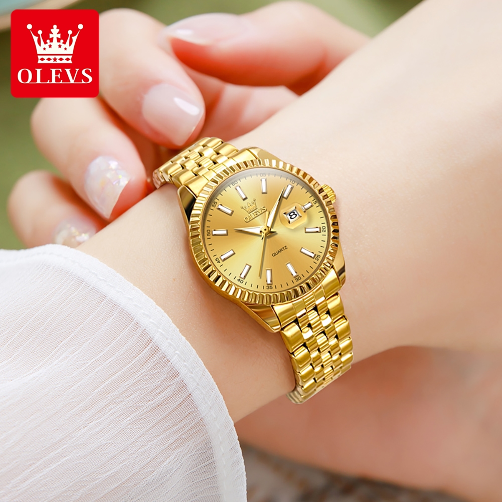 OLEVS 5593 Quartz Women's Watc - Luxury Watch Brand For Women recension och pris