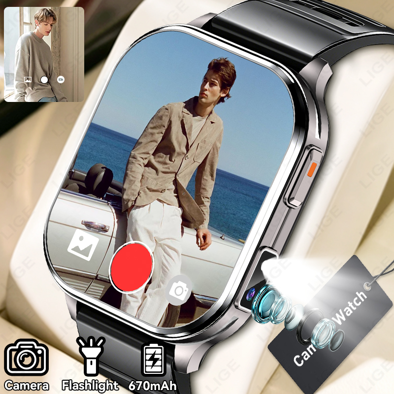 LIGE Camera Smart Watch Men Wo - Luxury Watch Photo recension och pris