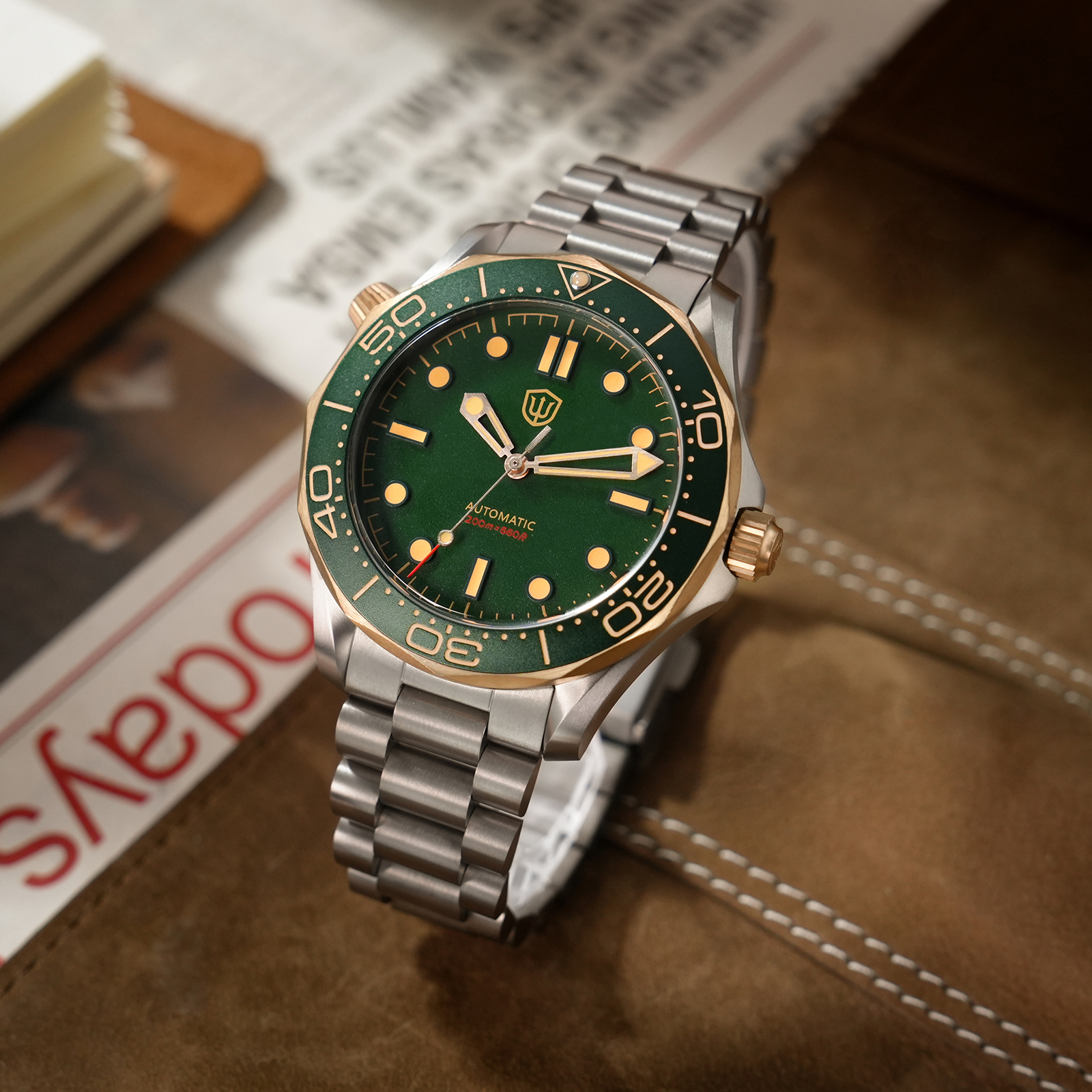 Watchdives WD007 V4 42Mm Titan - Luxury Watch For Men recension och pris