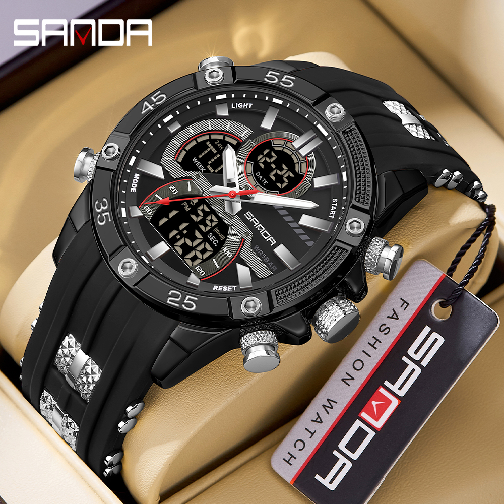 SANDA New 6162 Fashionable Men - Minute Repeater Watch recension och pris