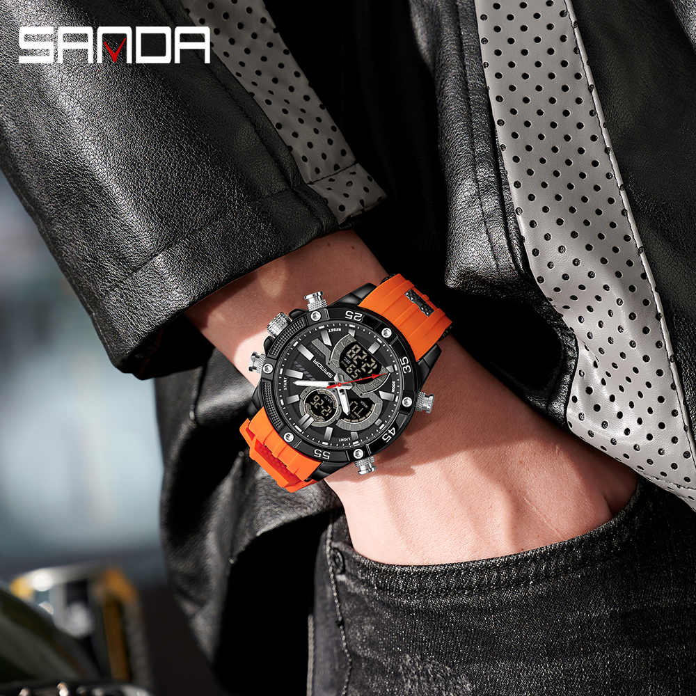SANDA New 6162 Fashionable Men - Minute Repeater Watch recension och pris