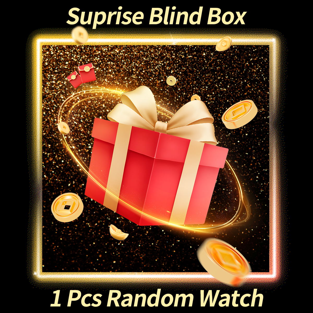 1PC Surprise Mystery Watch Bli - Luxury Watch Business recension och pris