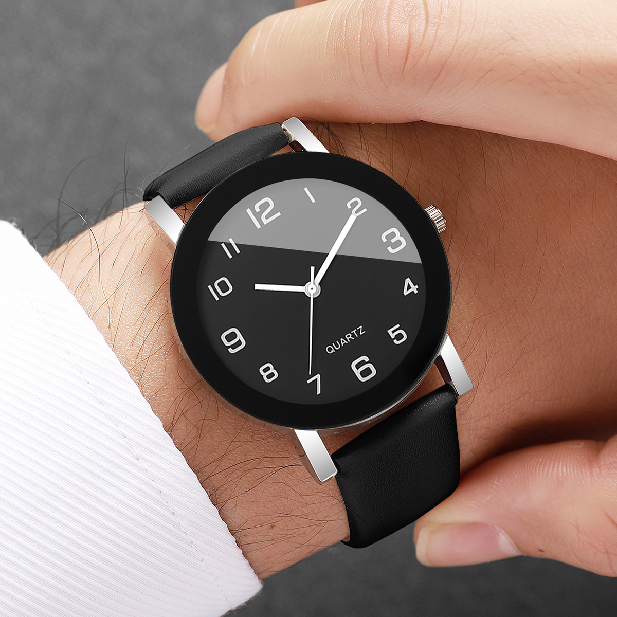 Fashion Arabic Dial  Men Quart - Field Watch Military recension och pris