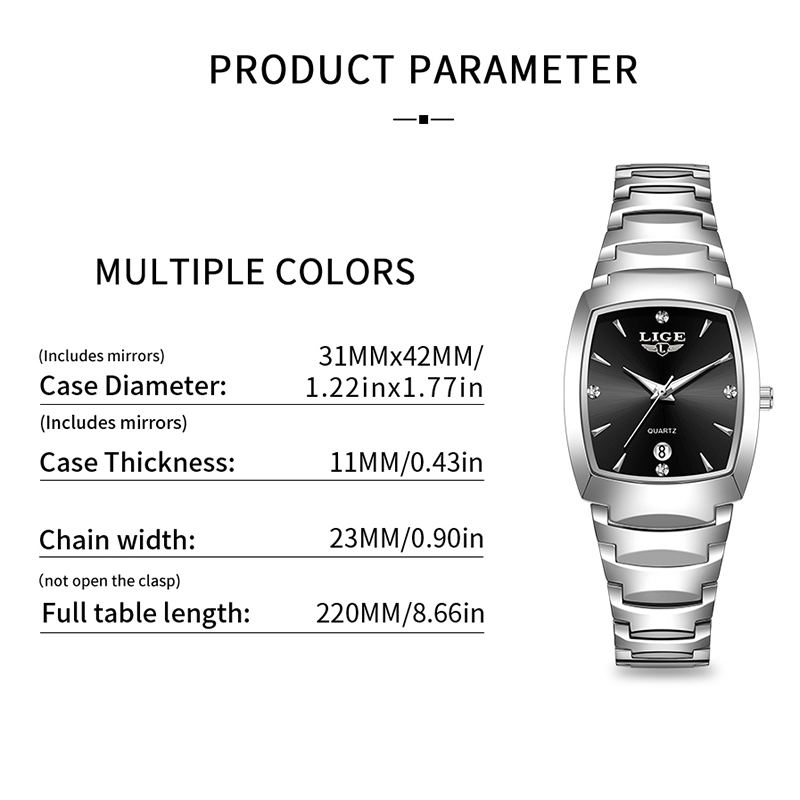 LIGE Watch women Business Luxu - Luxury Watch Business recension och pris