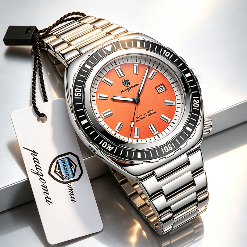 PAAZOMU Luxury Brand Men's Wat - Luxury Watch Nice recension och pris