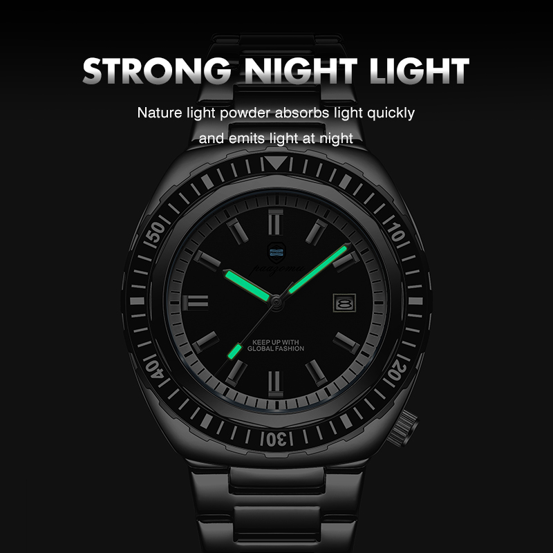PAAZOMU Luxury Brand Men's Wat - Luxury Watch Nice recension och pris