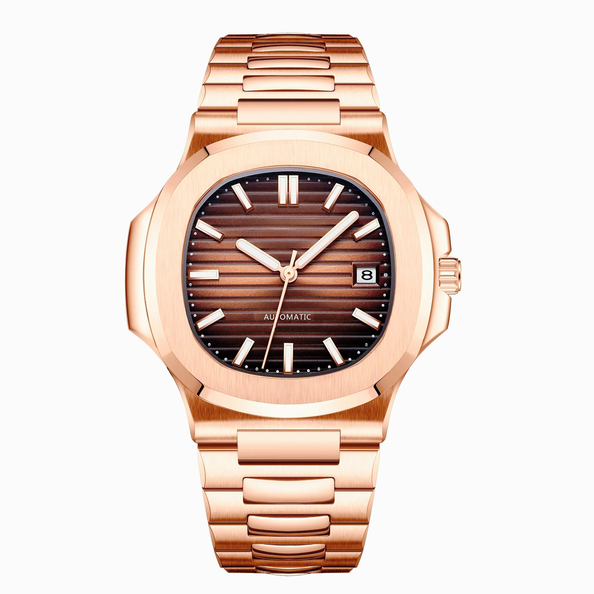 904L Stainless Steel case, for - Luxury Watch Gold And Black recension och pris