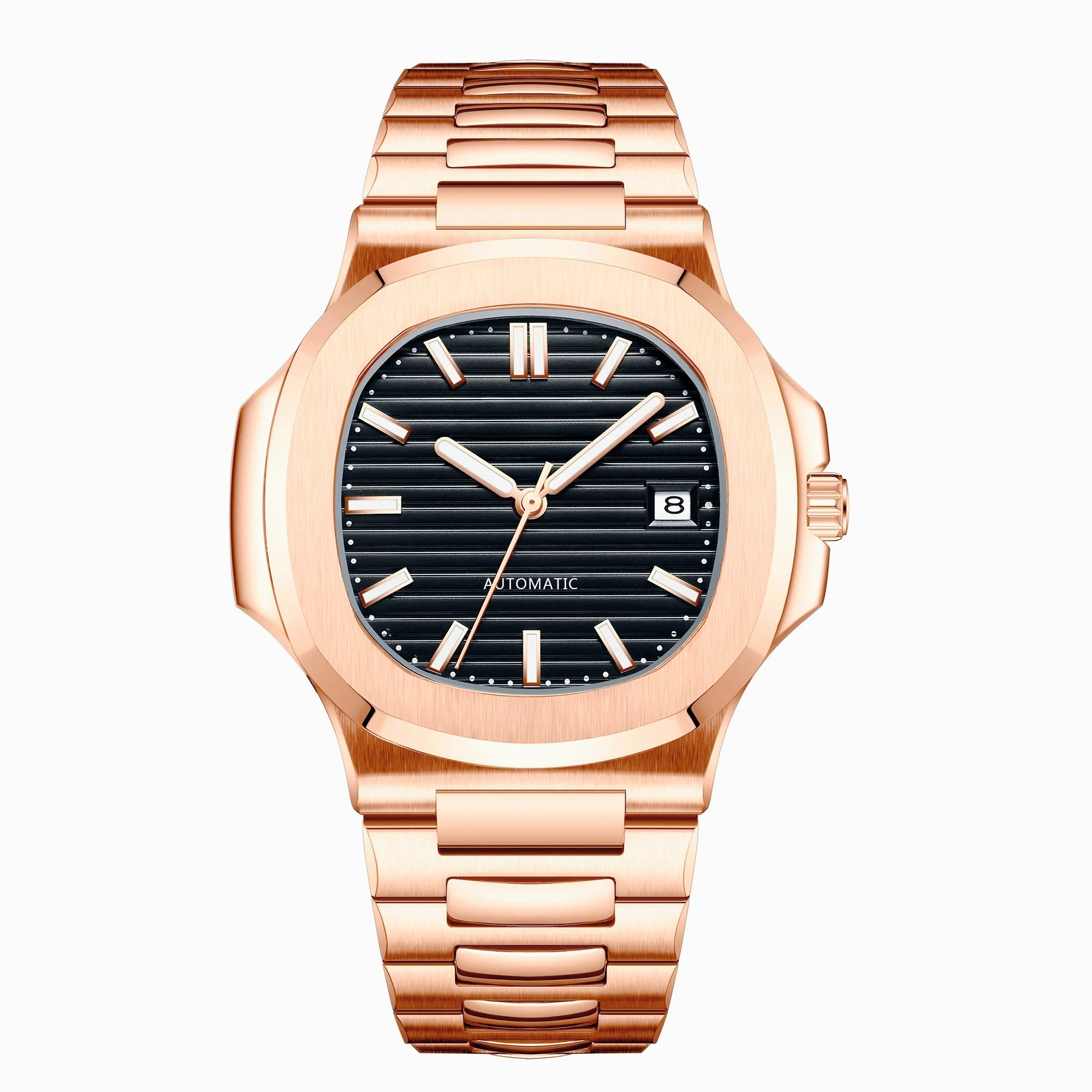 904L Stainless Steel case, for - Luxury Watch Gold And Black recension och pris