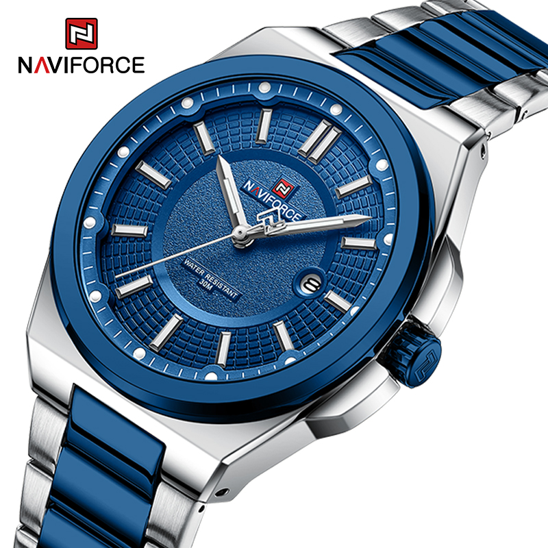 NAVIFORCE Men Quartz Watch Bus - Field Watch Military recension och pris