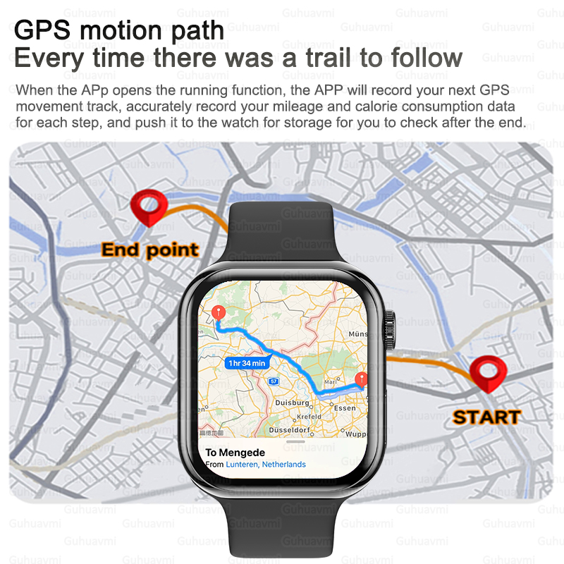 2026 New For iOS Watch Series  - Titanium Sport Watch recension och pris