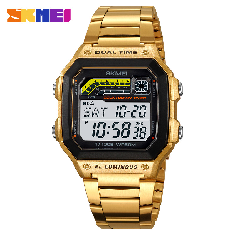 SKMEI 2307 Luxury Waterproof D - Minute Repeater Watch recension och pris