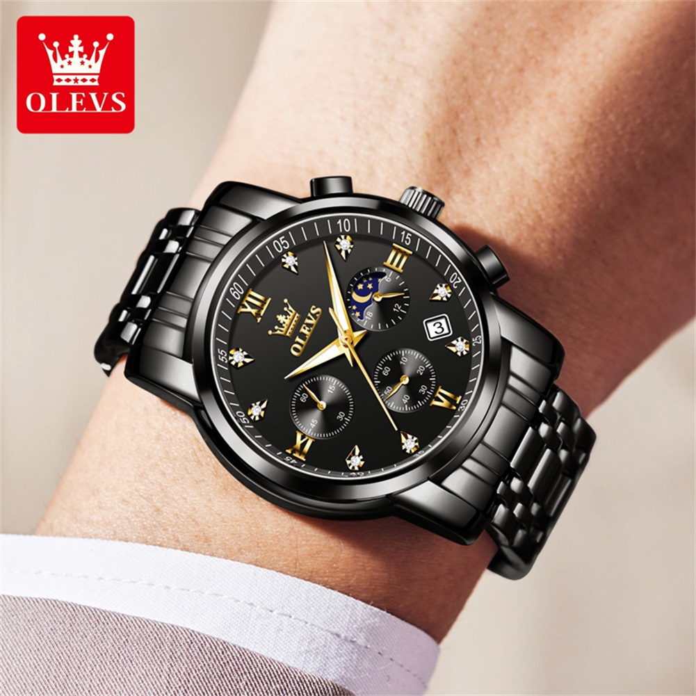 OLEVS Popular men's watches st - Luxury Watch Business recension och pris