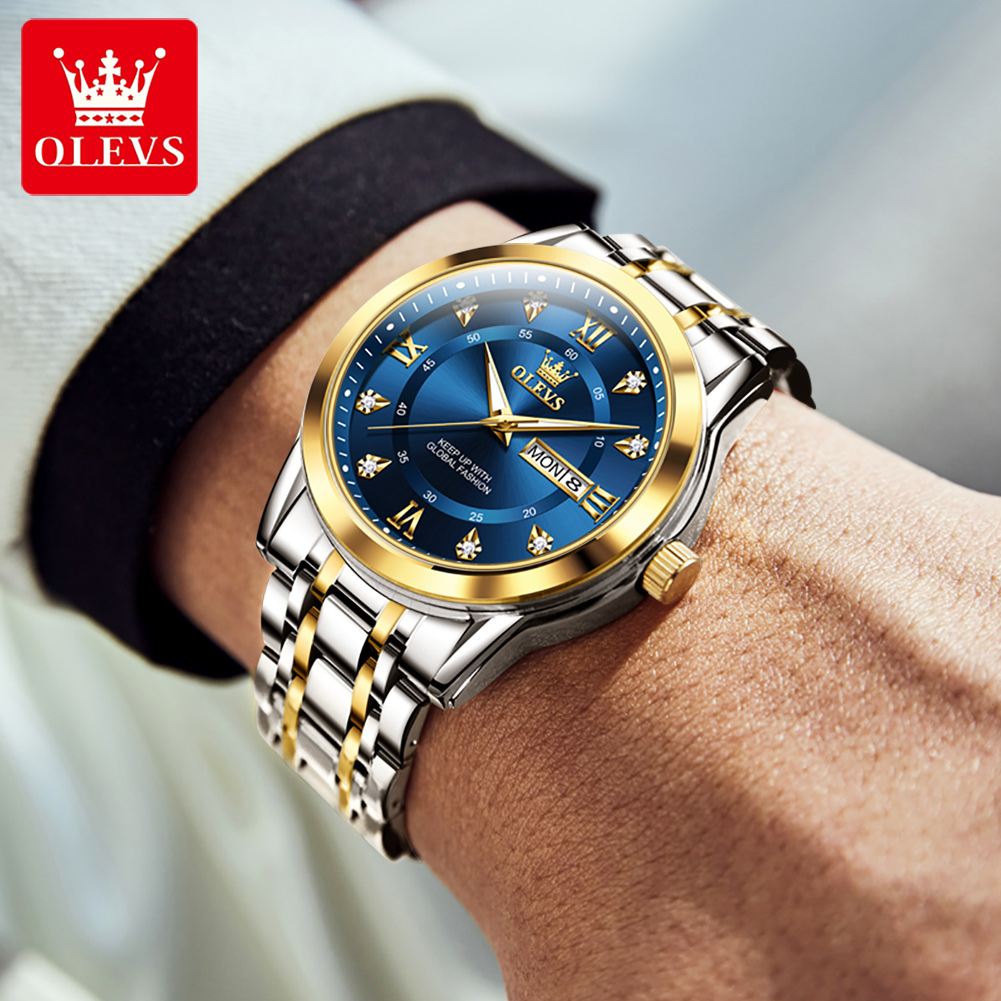 OLEVS Brand Fashion men's watc - Luxury Watch Life recension och pris
