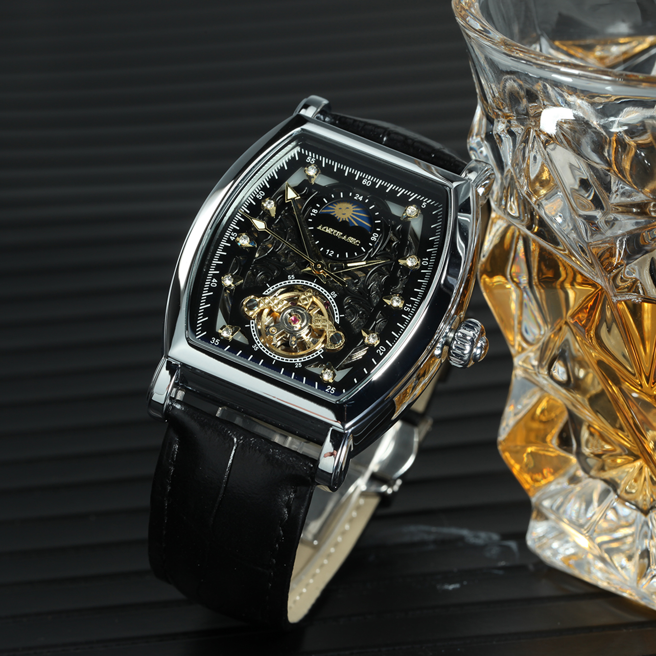 AOKULASIC Tourbillon Iced Out  - Luxury Watch Cartier recension och pris