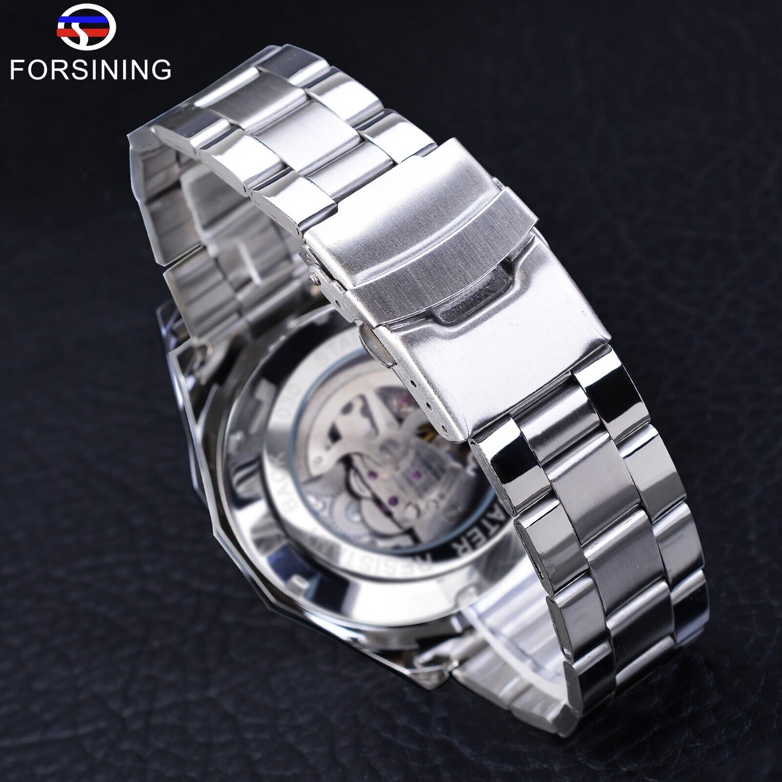 FORSINING Brand Automatic Self - Luxury Watch Nice recension och pris
