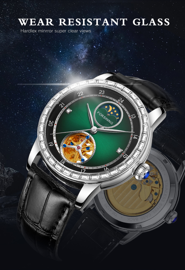 Fashion Man Luxury Jade Green  - Luxury Watch Nice recension och pris