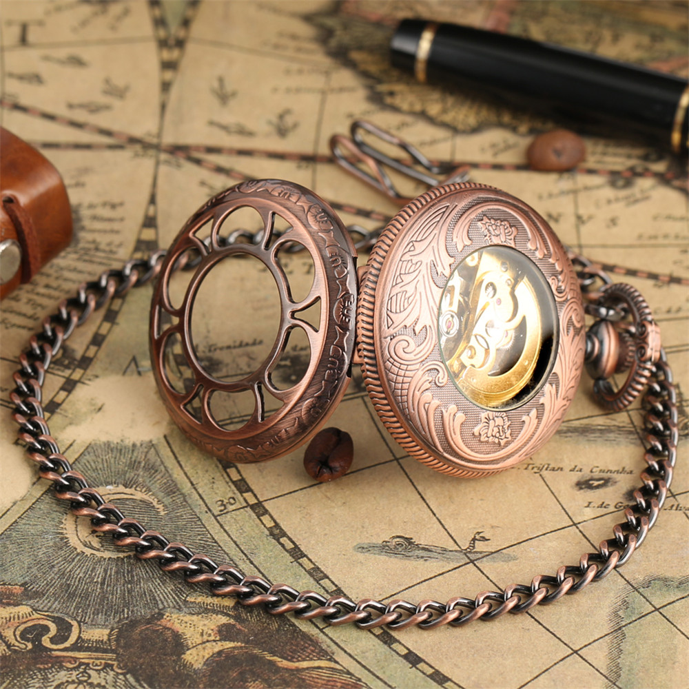 Rose Gold/Black Pumpkin Flower - Luxury Watch Gold And Black recension och pris