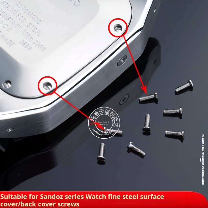 Solid Stainless steel Screw Fo - Luxury Watch Cartier recension och pris