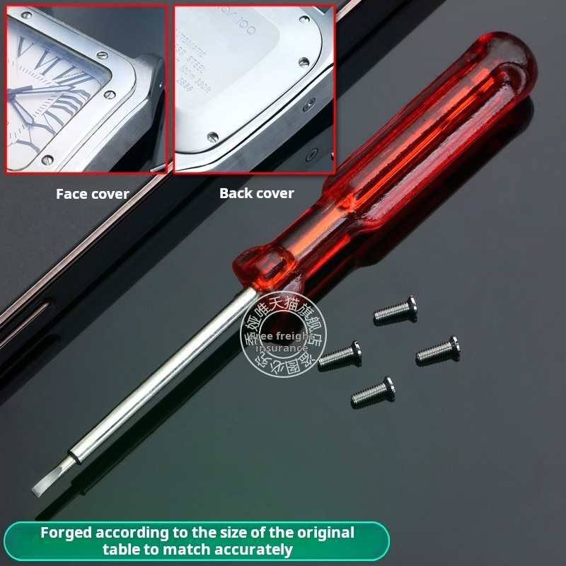 Solid Stainless steel Screw Fo - Luxury Watch Cartier recension och pris