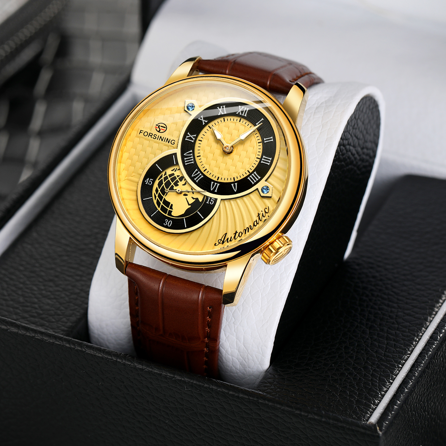 AAA+ Forsining Earth Image Two - Luxury Watch Image recension och pris