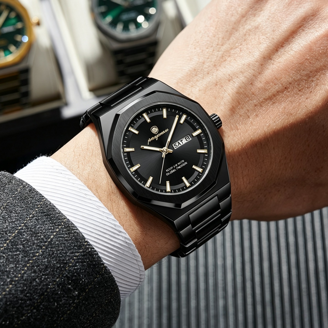 PAAZOMU Luxury Fashion Men Wat - Luxury Watch Nice recension och pris