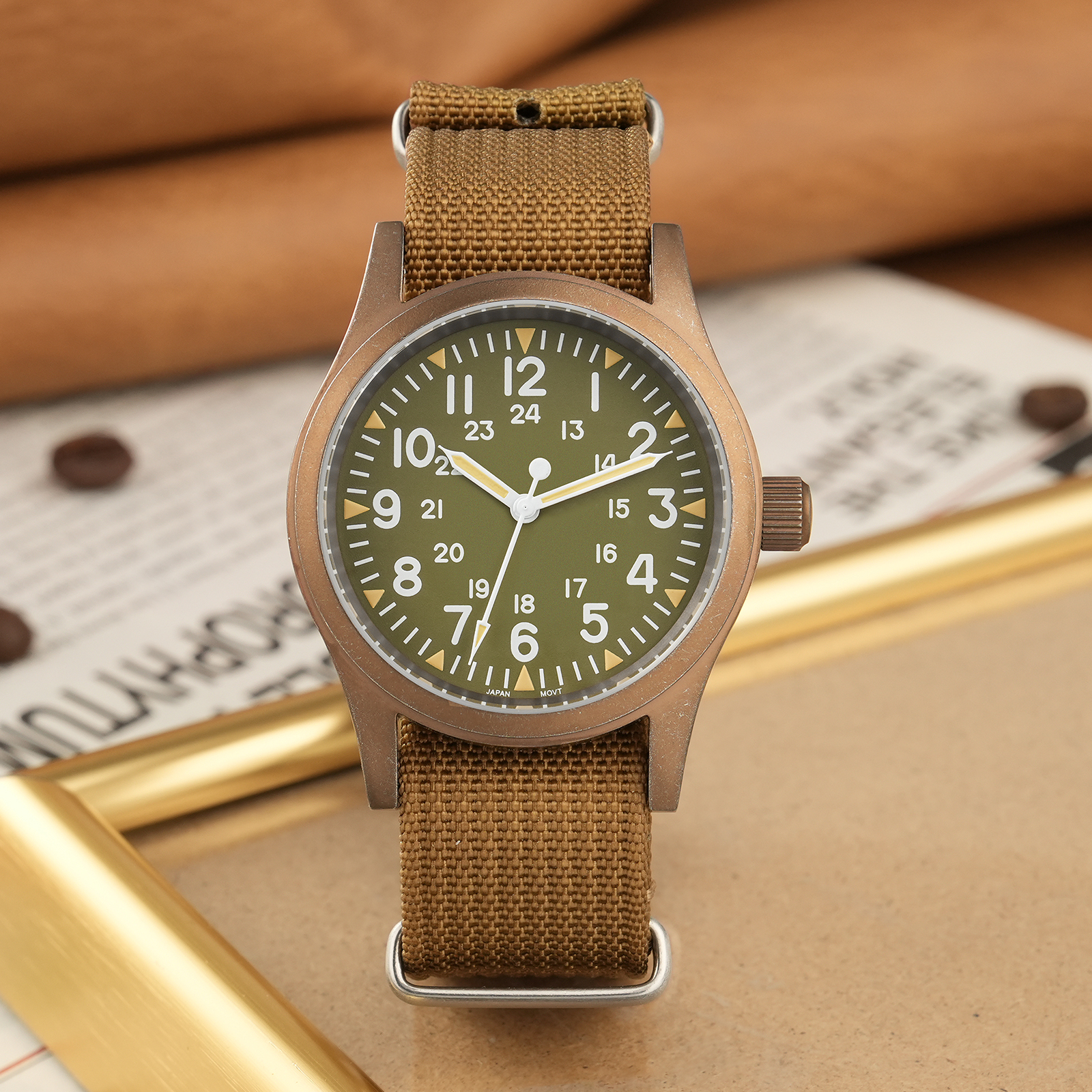 Militado ML05 Vintage Watch VH - Field Watch Military recension och pris