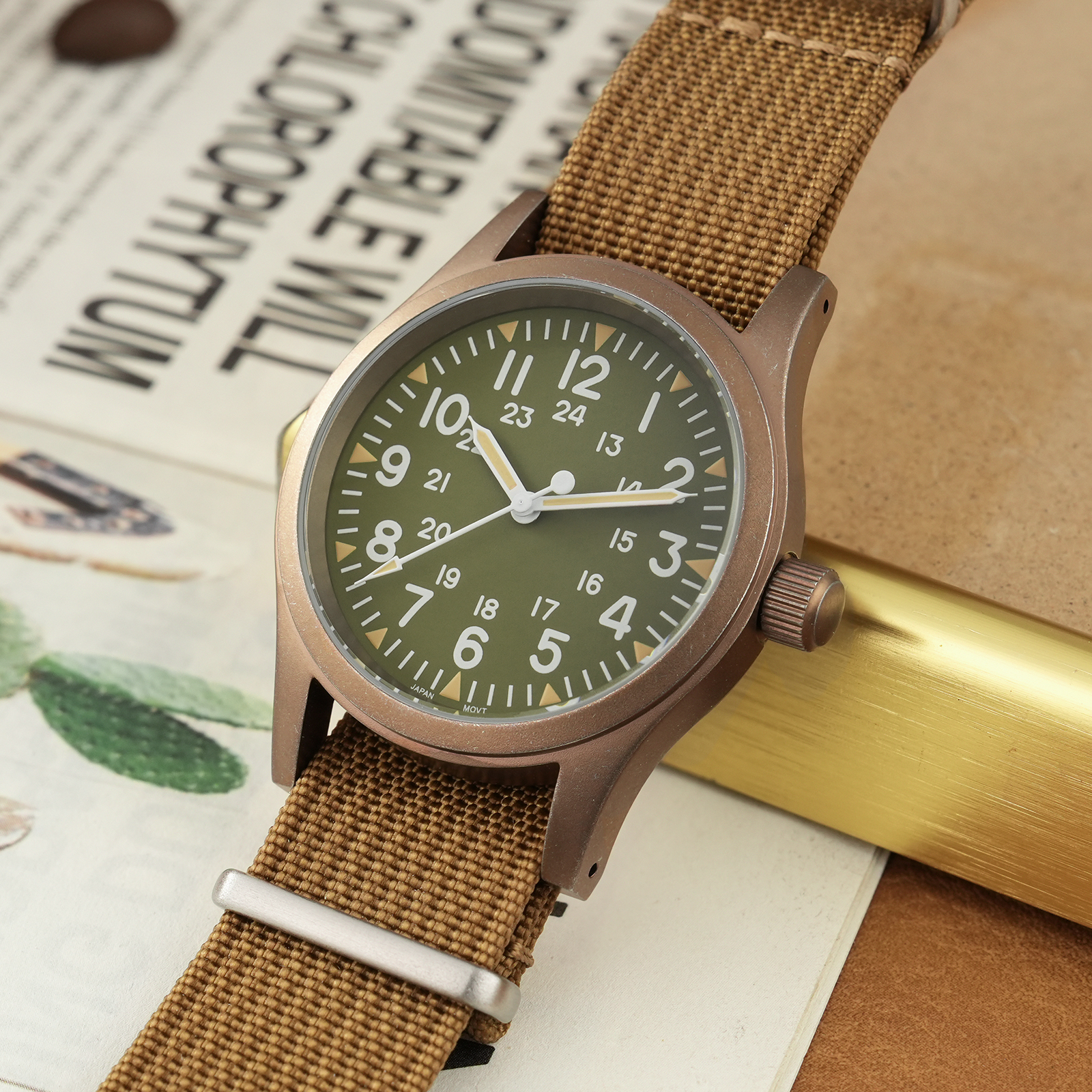 Militado ML05 Vintage Watch VH - Field Watch Military recension och pris